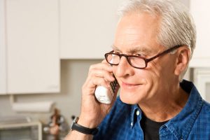 Telefono cordless per anziani